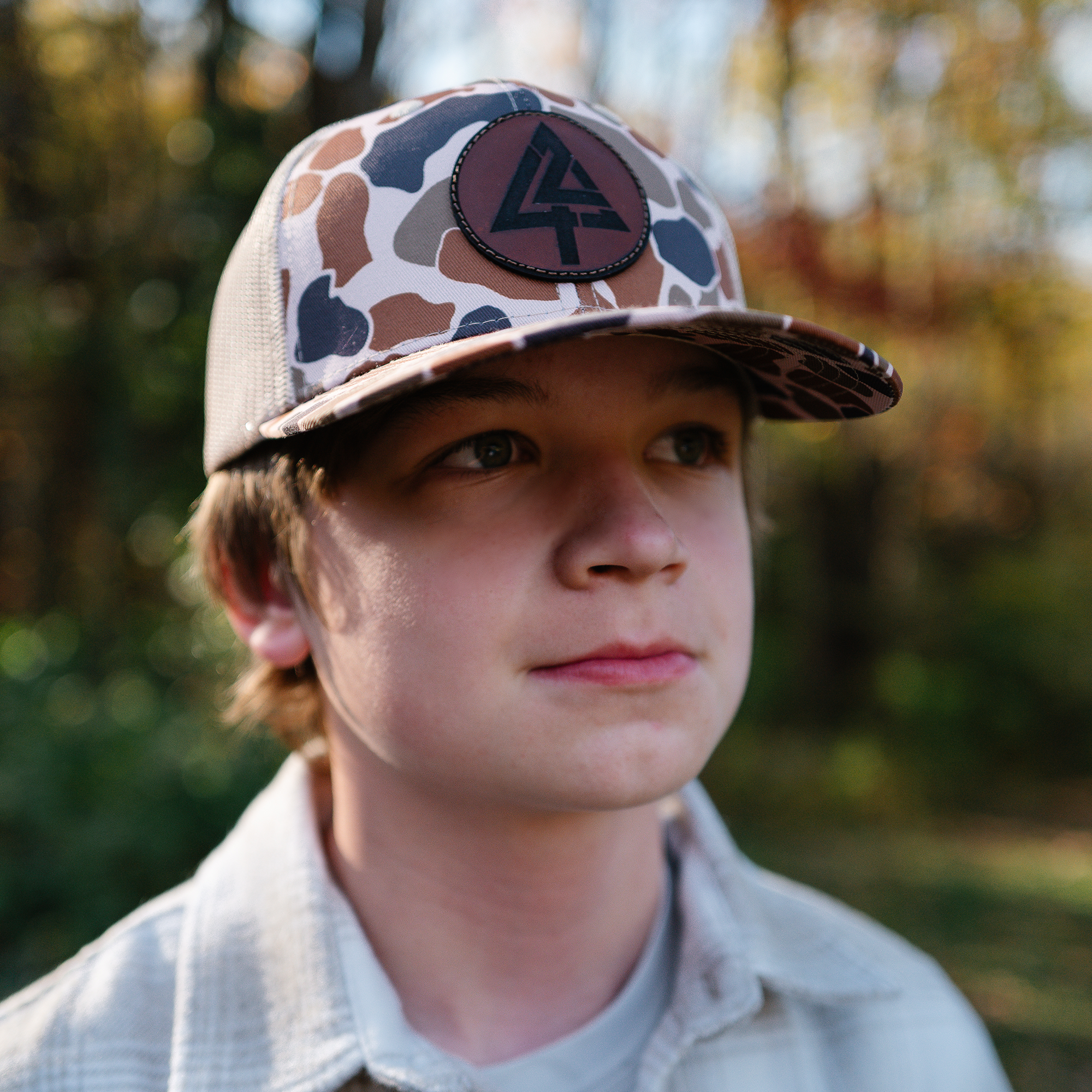 42 North Logo Duck Camo Trucker Hat