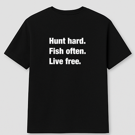 Hunt Fish Live Tee (Alt Design)